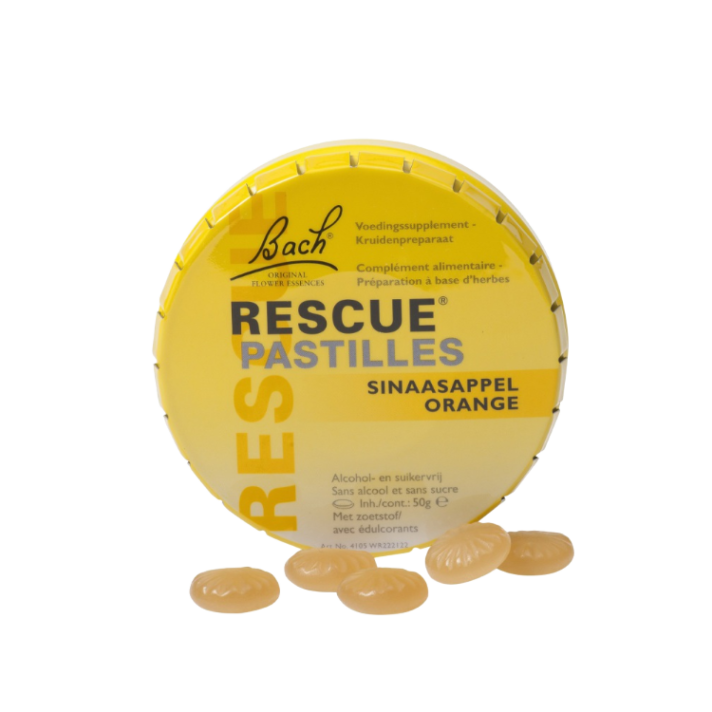 Rescue pastilles sinaasappel