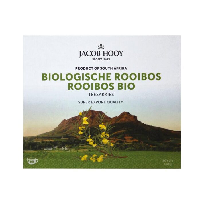 Biologische Rooibos theesakkies