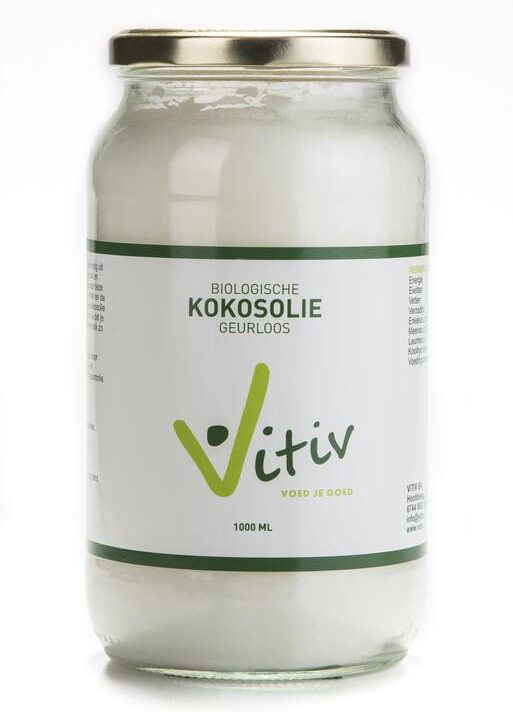 Kokosolie geurloos bio
